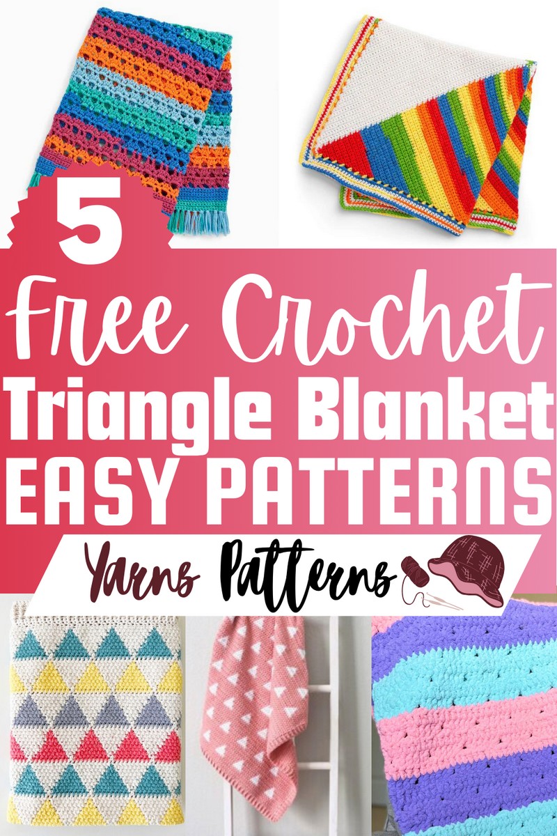 Free Crochet Triangle Blanket Patterns