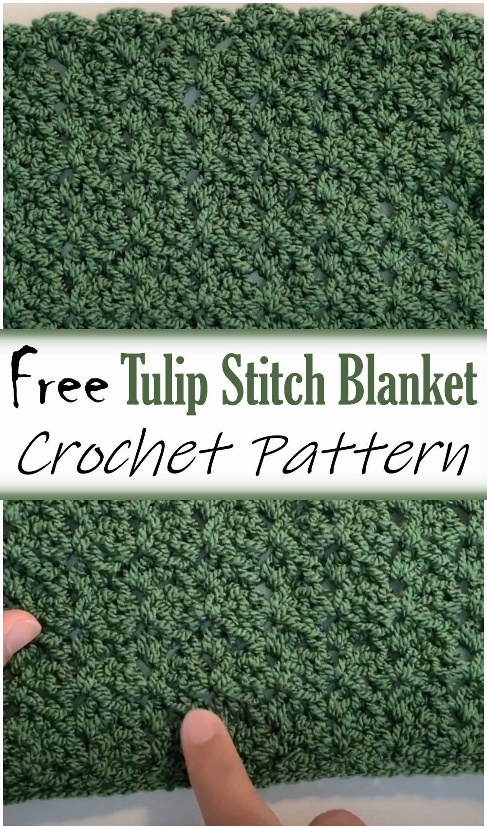 Crochet Tulip Stitch Blanket