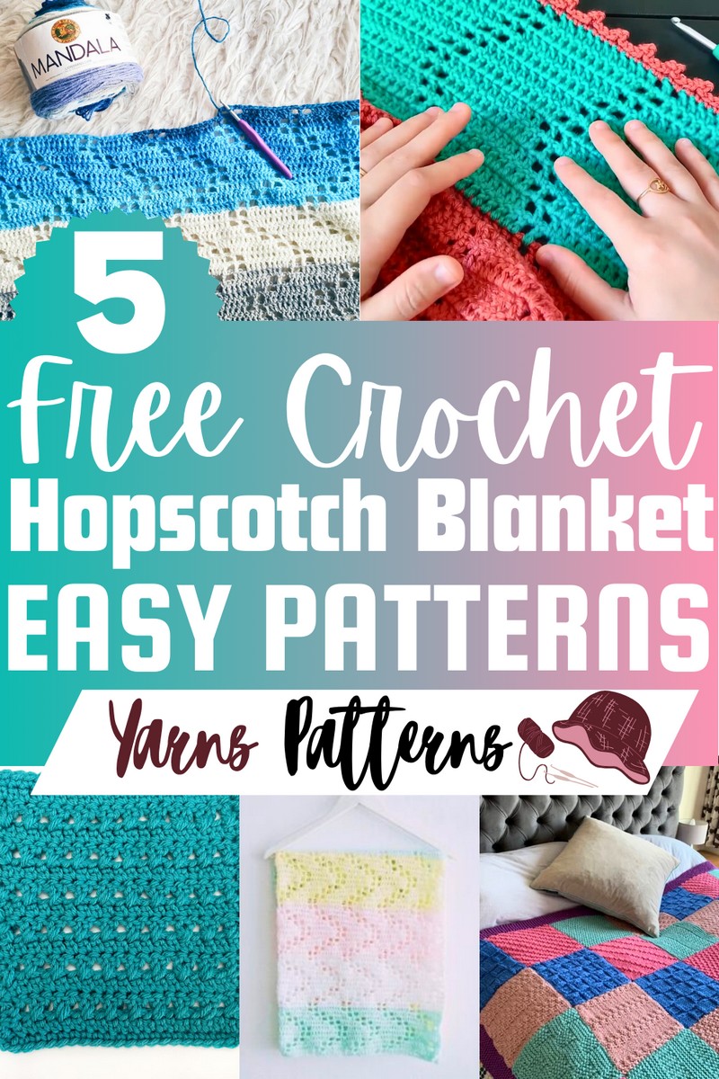 Free Crochet Hopscotch Blanket Patterns