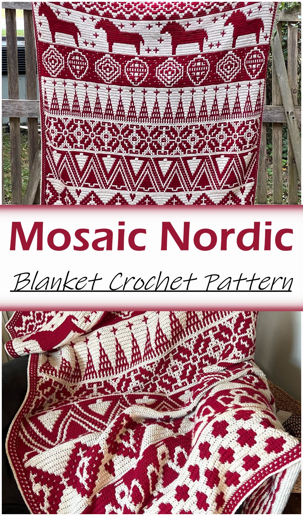 Mosaic Nordic Blanket 