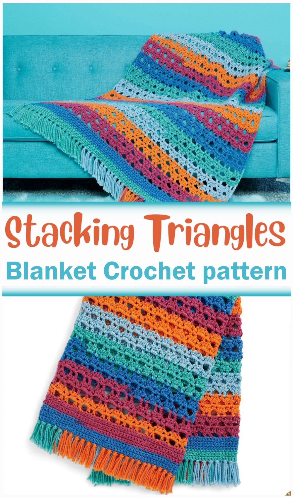 Stacking Triangles Blanket 1