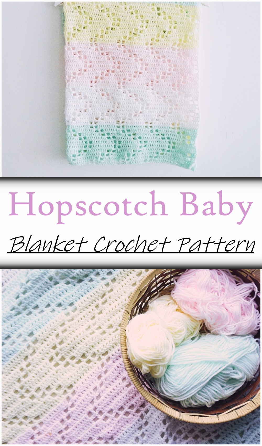 The Hopscotch Crochet Baby Blanket