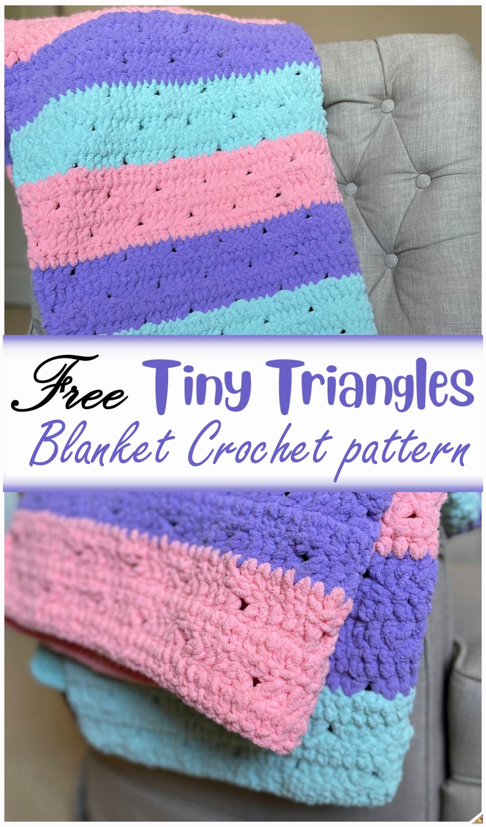 Tiny Triangles Blanket 1