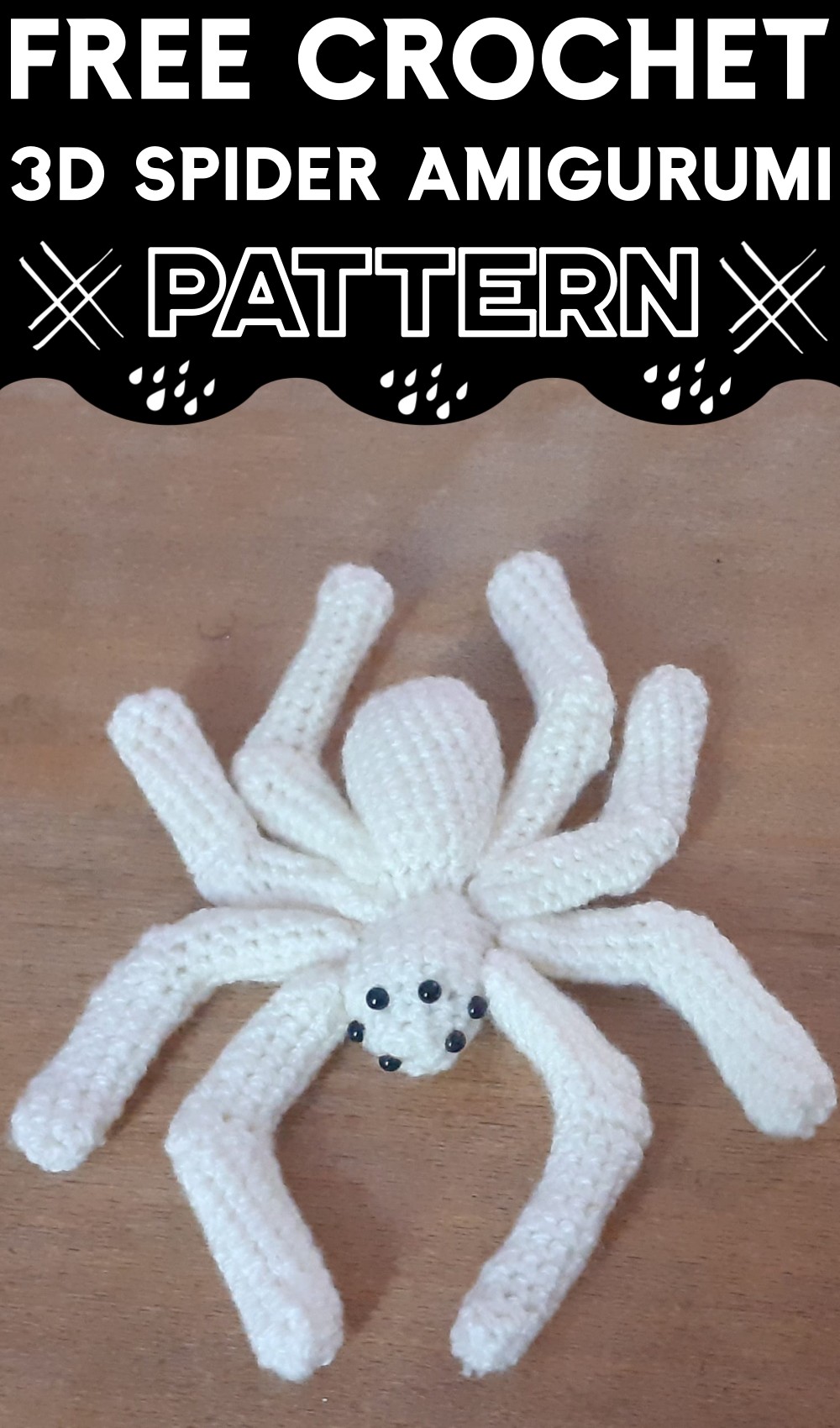 3D Spider Amigurumi