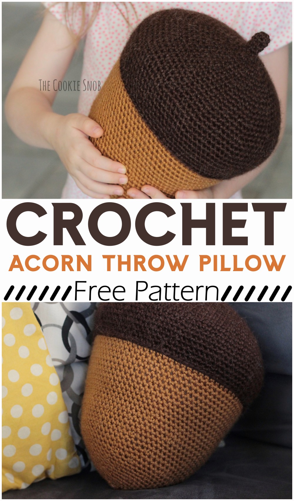 Acorn Throw Pillow