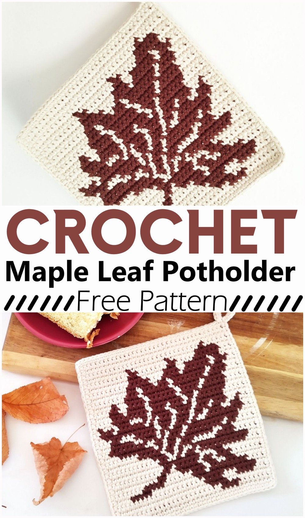 Maple Leaf Potholder