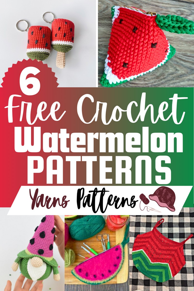 Free Crochet Watermelon Patterns