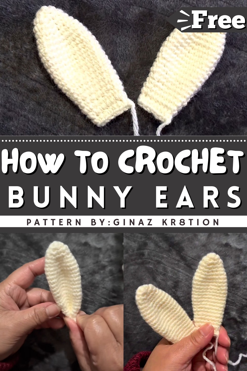 Crochet Bunny Ears