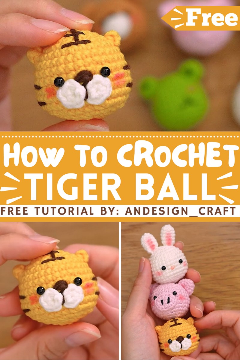 How To Crochet An Tiger Ball