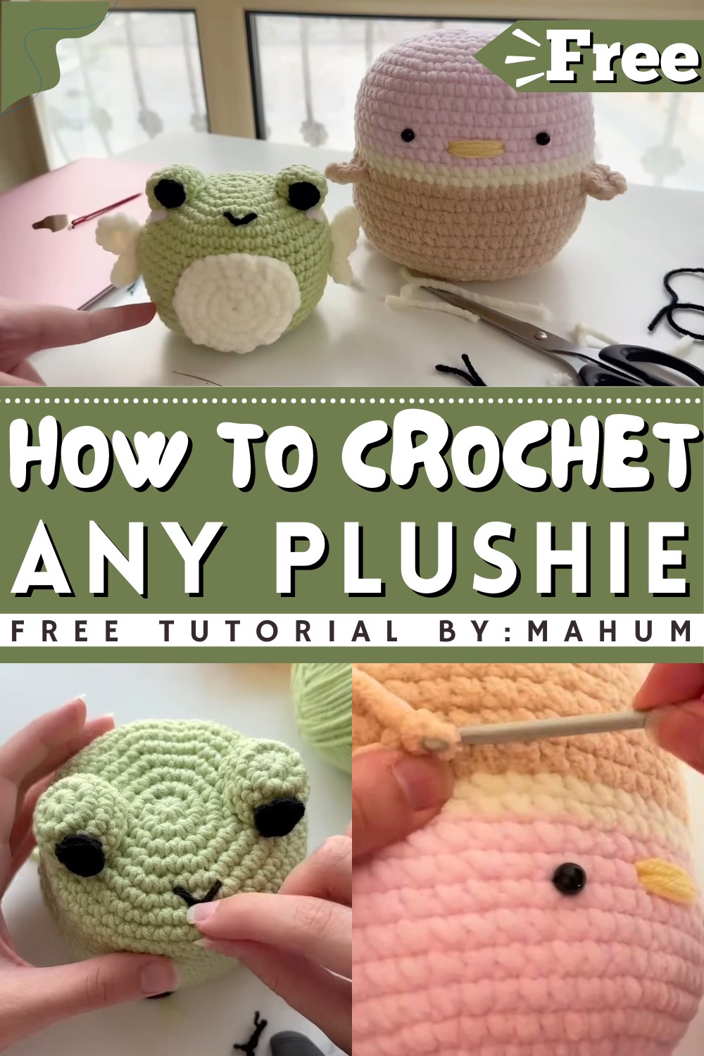 How To Crochet Any Plushie