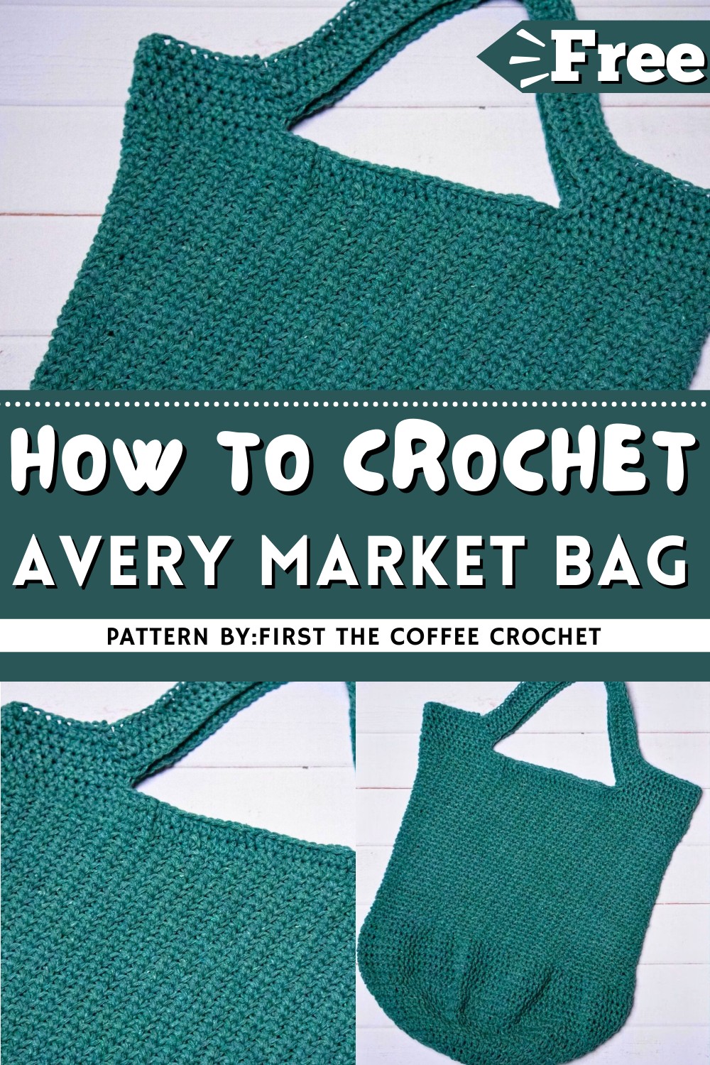 Avery Crochet Market Bag Pattern