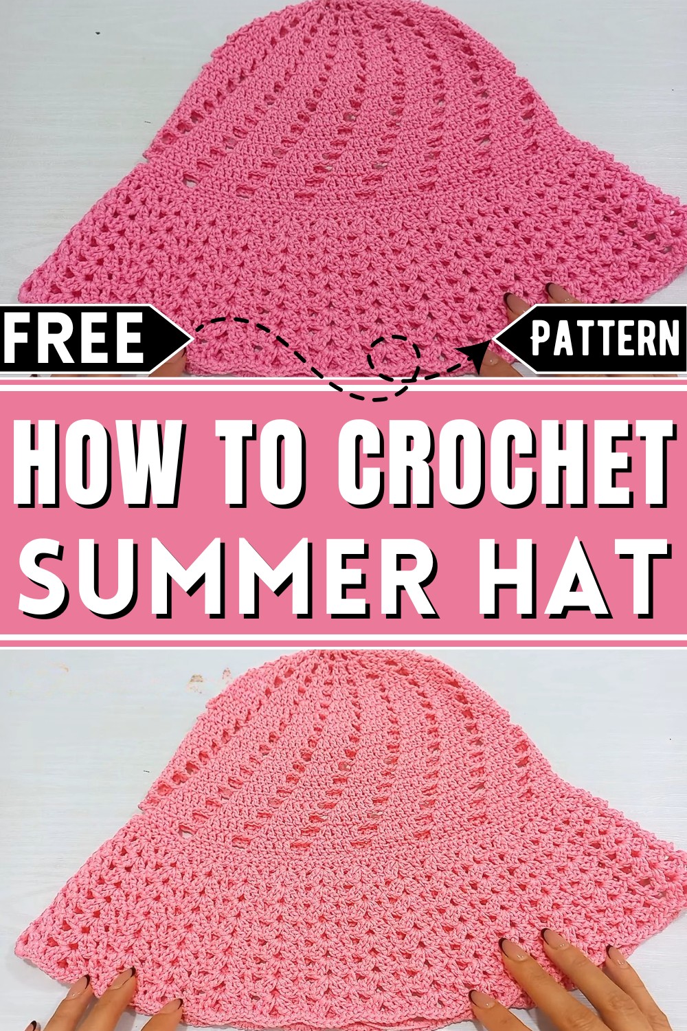 Beautiful Crochet Summer Hat