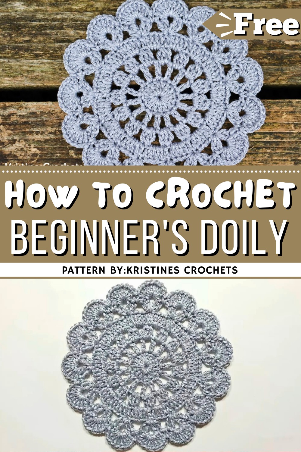 Beginner's Doily Crochet Tutorial