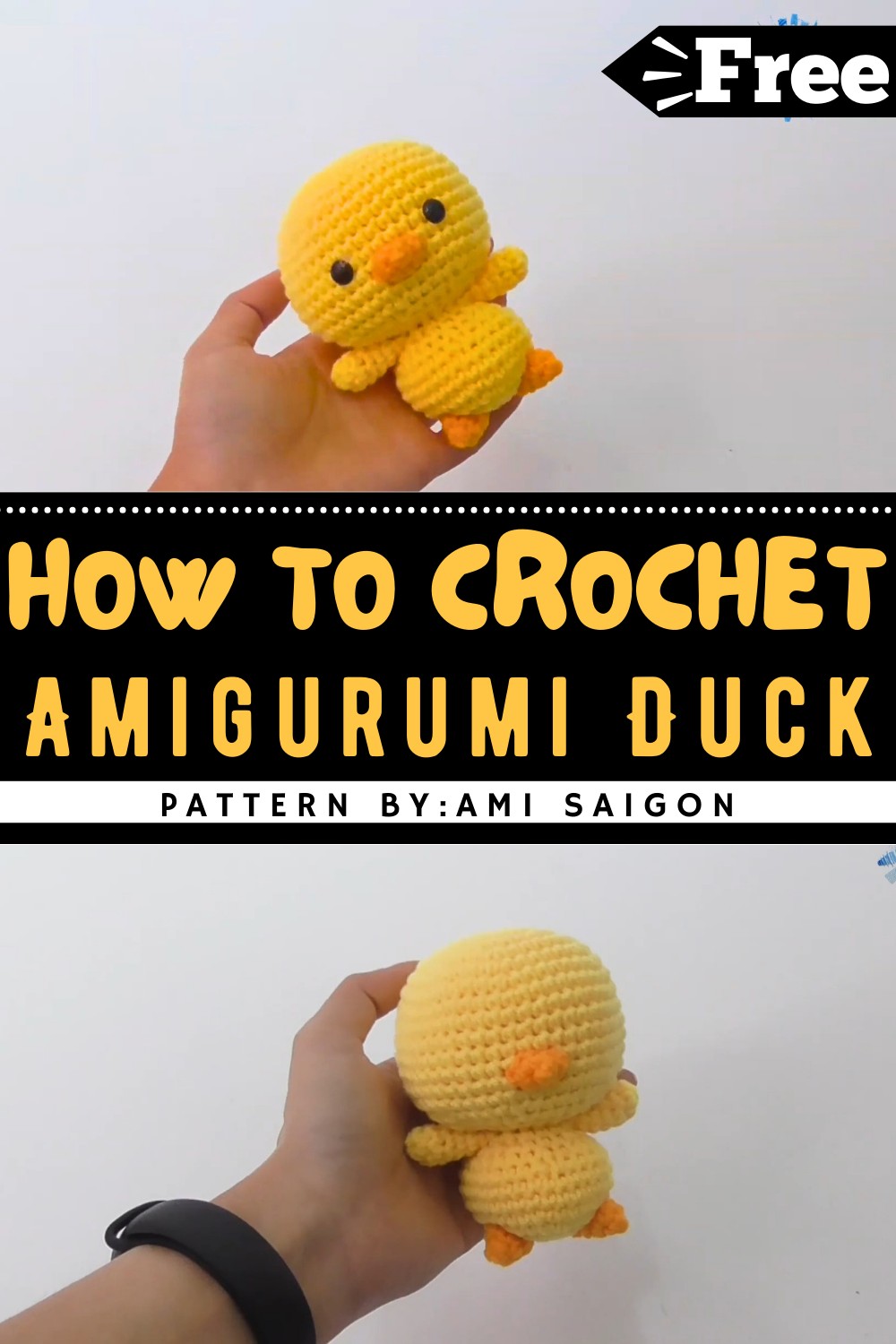 Crochet Amigurumi Duck