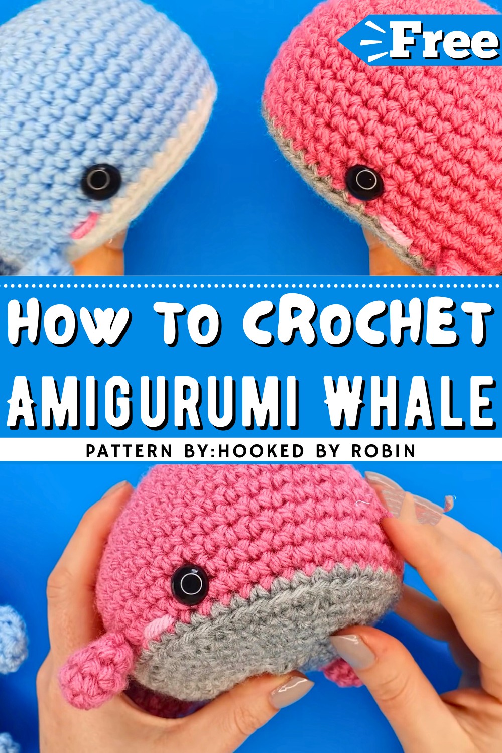 Crochet Amigurumi Whale Pattern