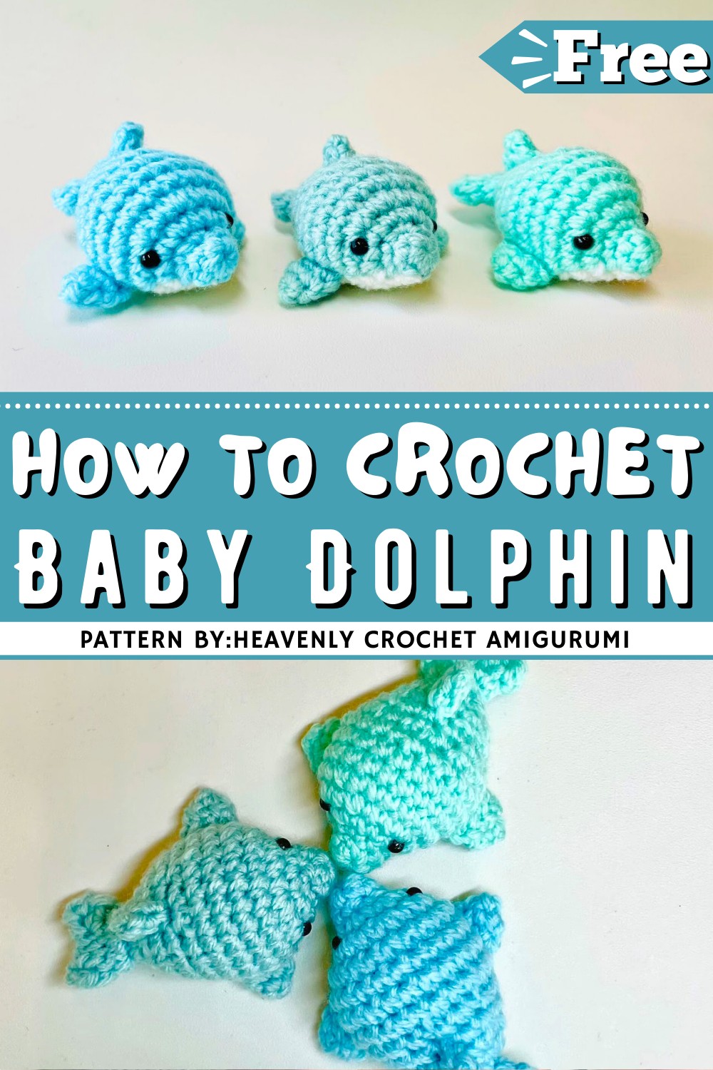 Crochet Baby Dolphin