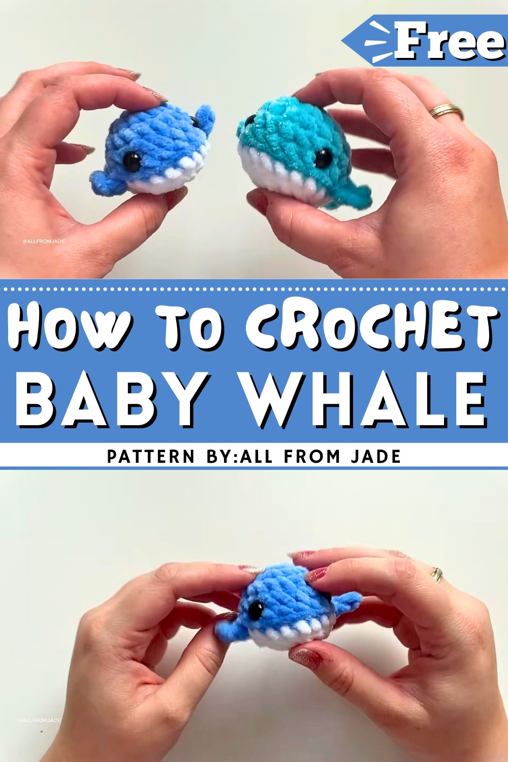 Crochet Baby Whale Tutorial