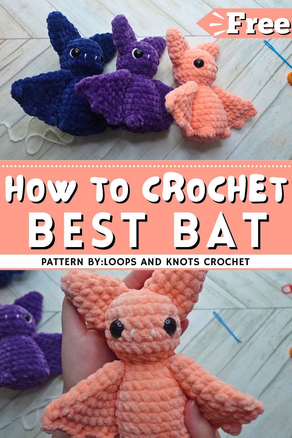 Crochet Bat