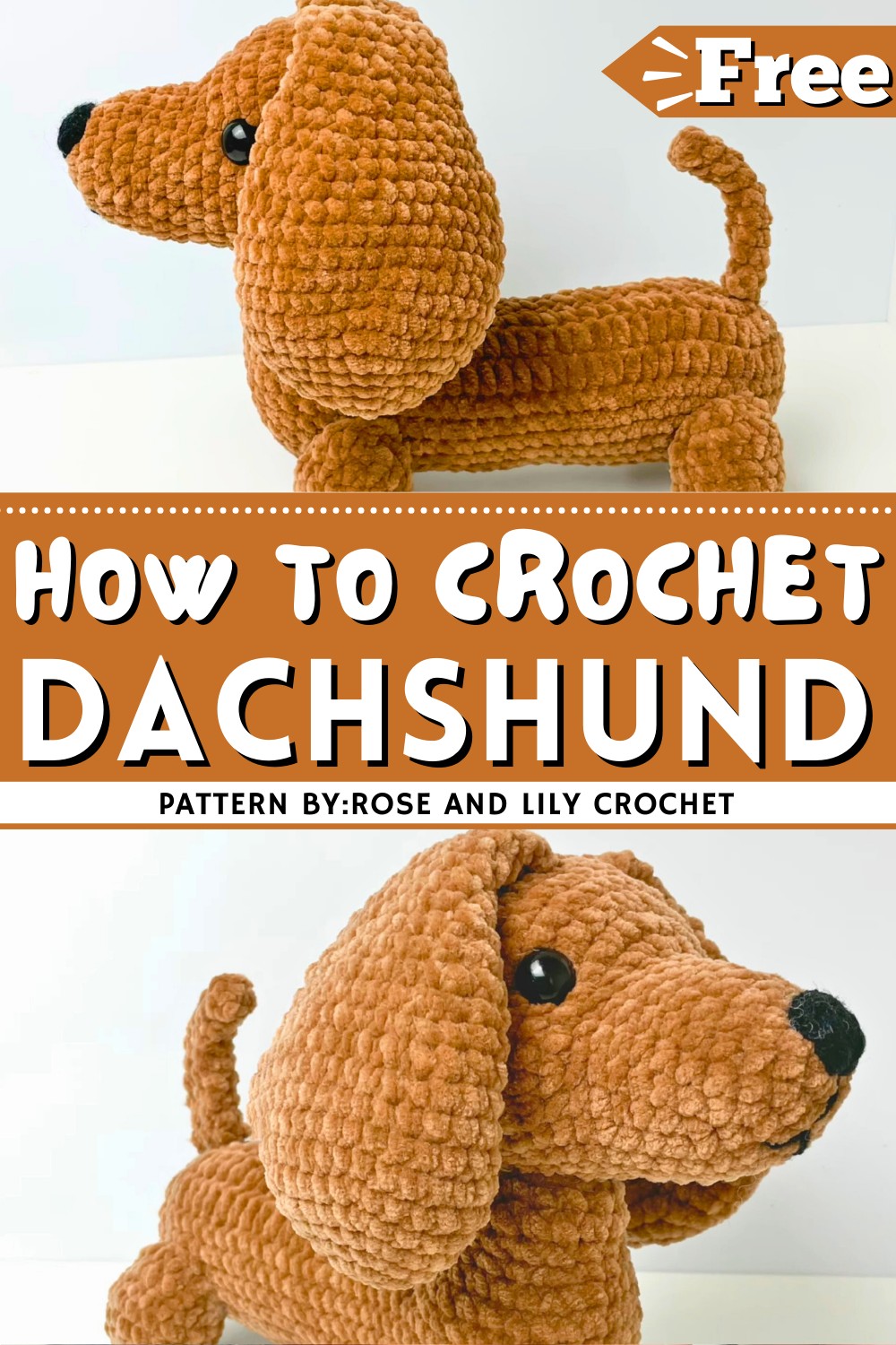 Crochet Dachshund Tutorial