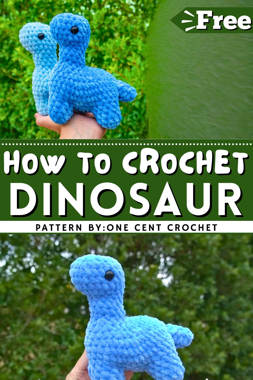 Crochet Dinosaur Tutorial