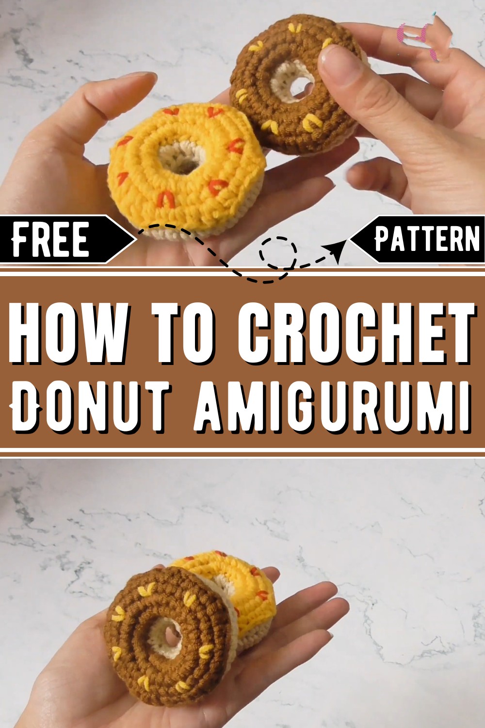 Crochet Donut amigurumi Pattern