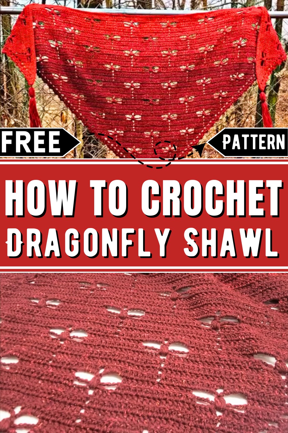 Crochet Dragonfly Shawl (1)