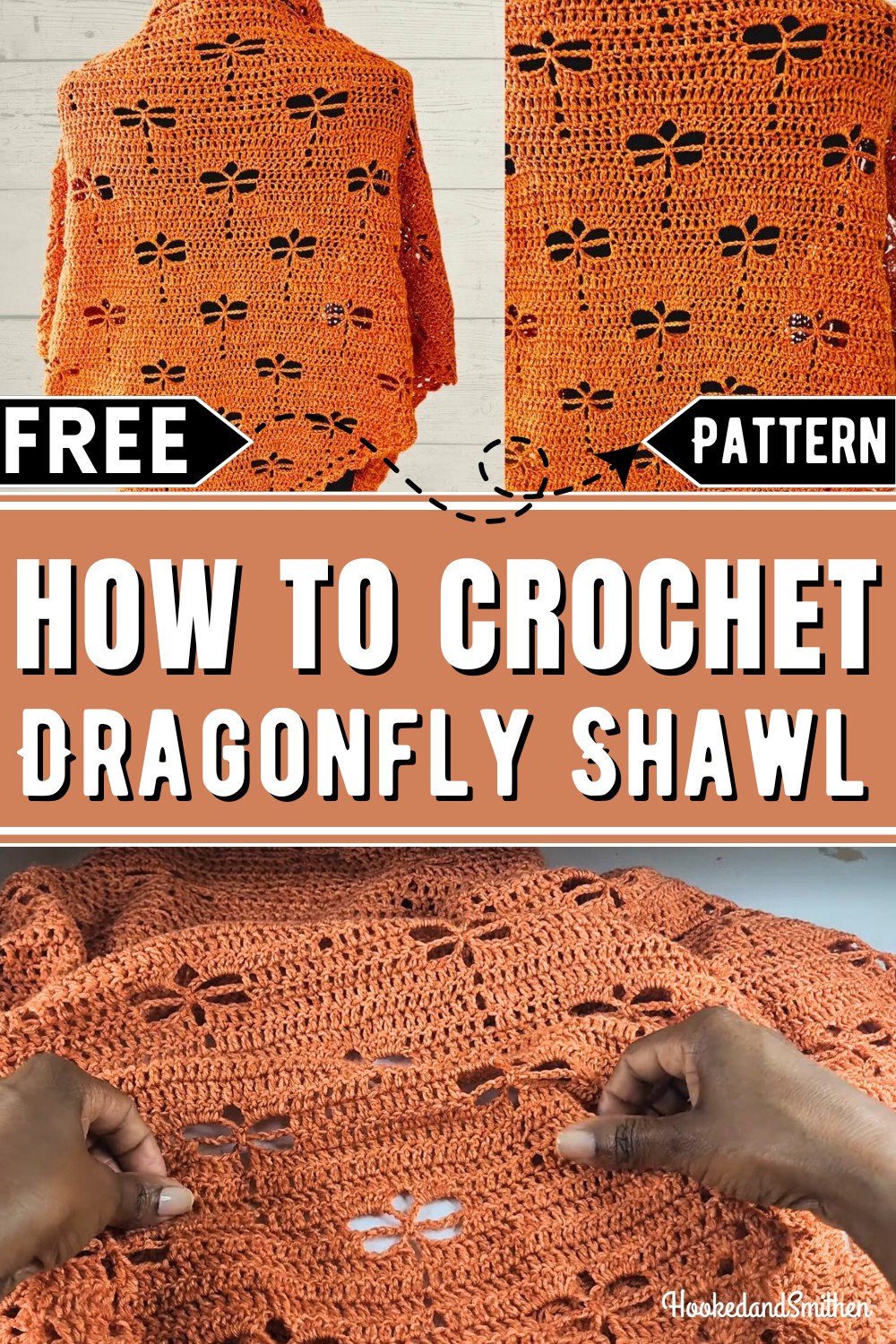 Crochet Dragonfly Shawl