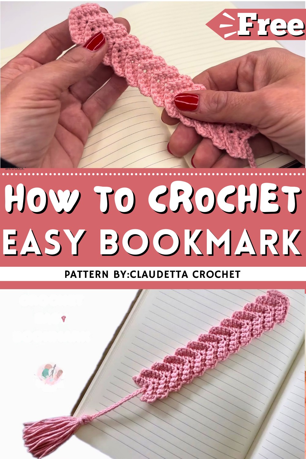 Crochet Easy Bookmark