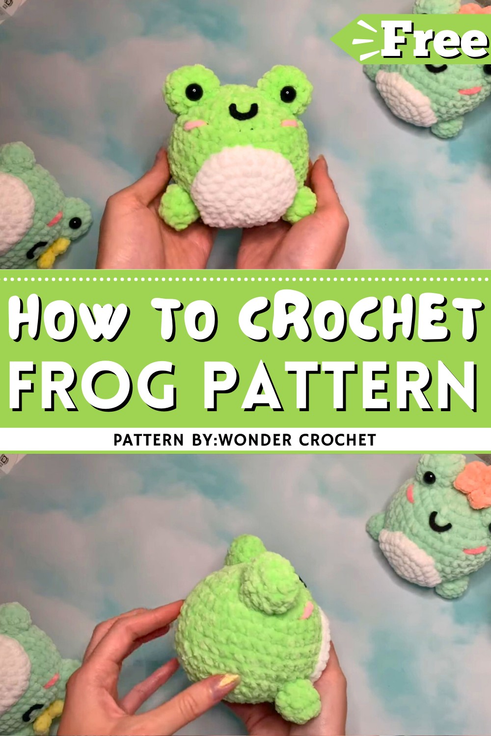 Crochet Frog Pattern For Beginners Free