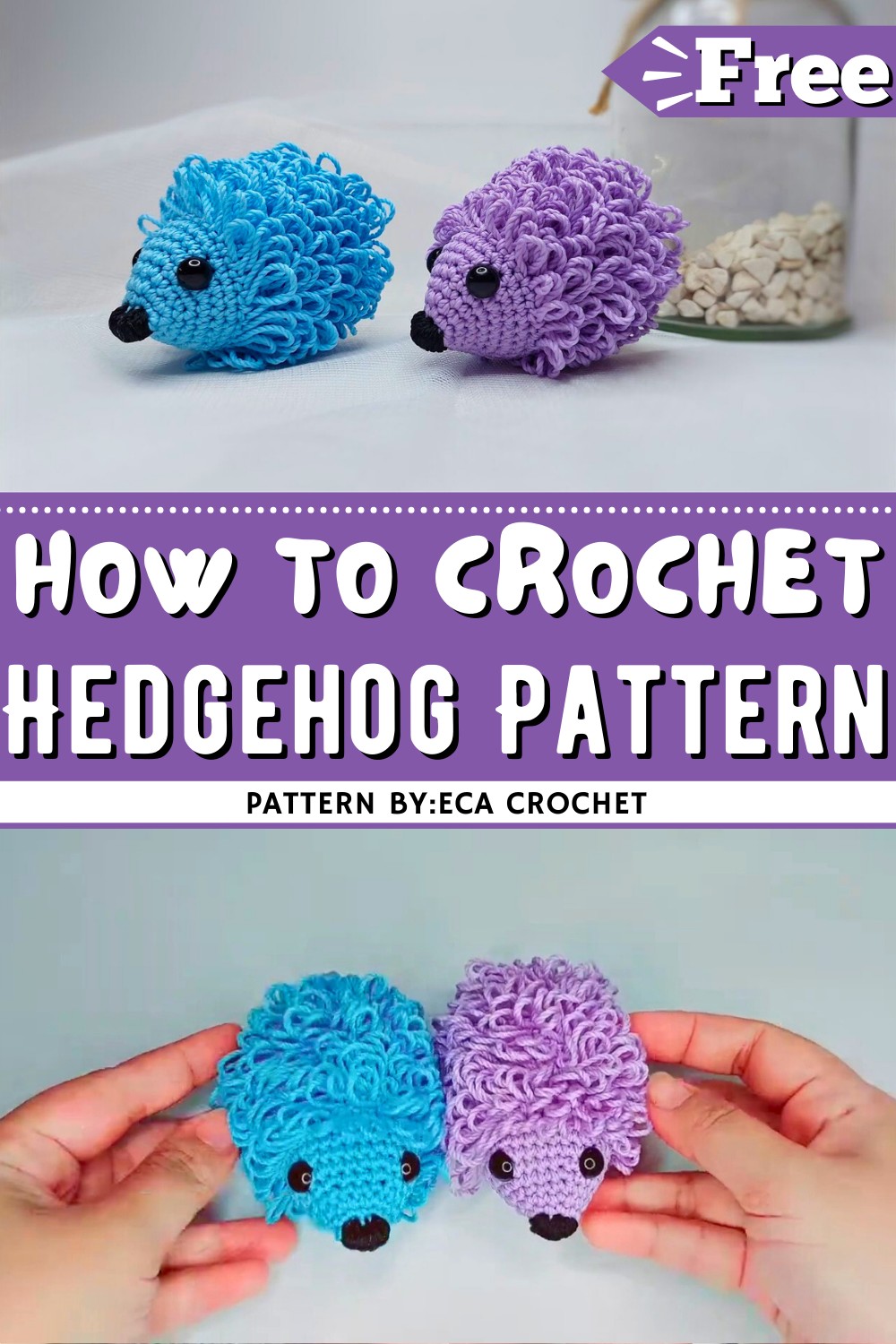 Crochet Hedgehog Pattern