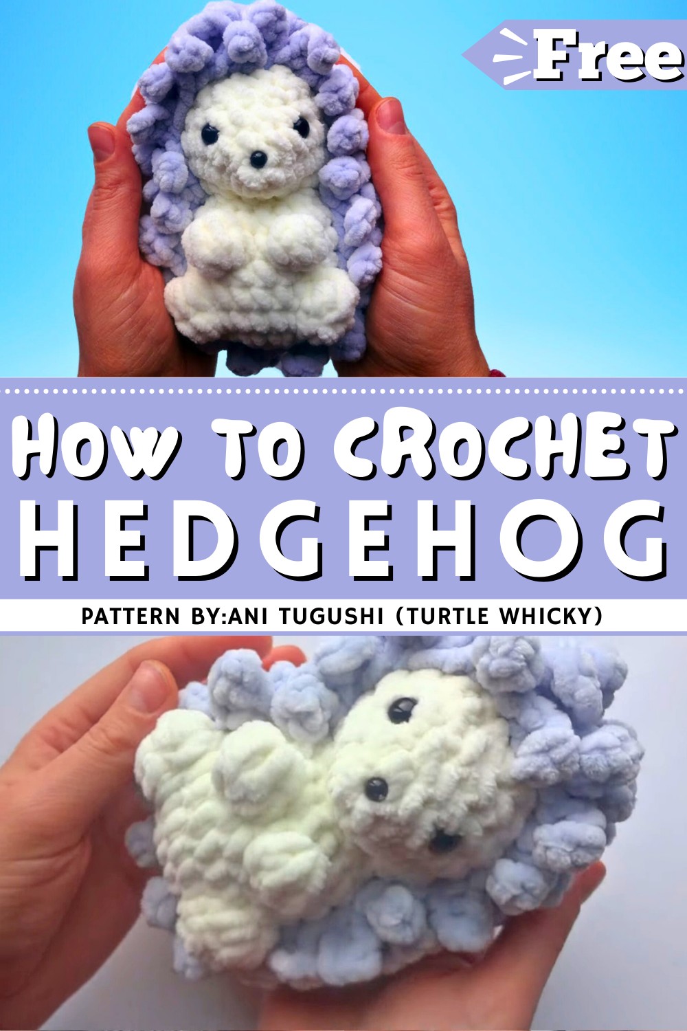 Crochet Hedgehog Tutorial