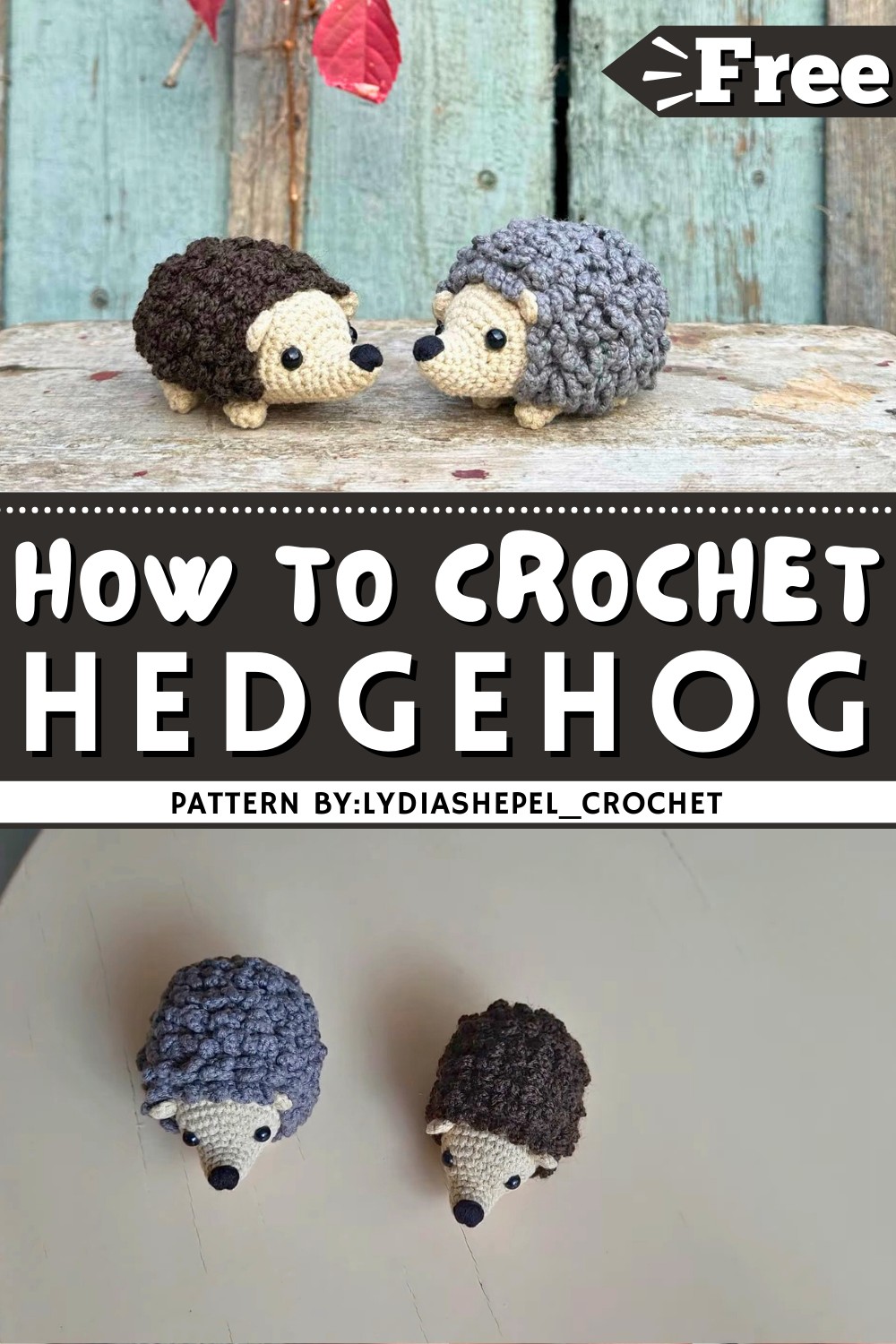 Crochet Hedgehog