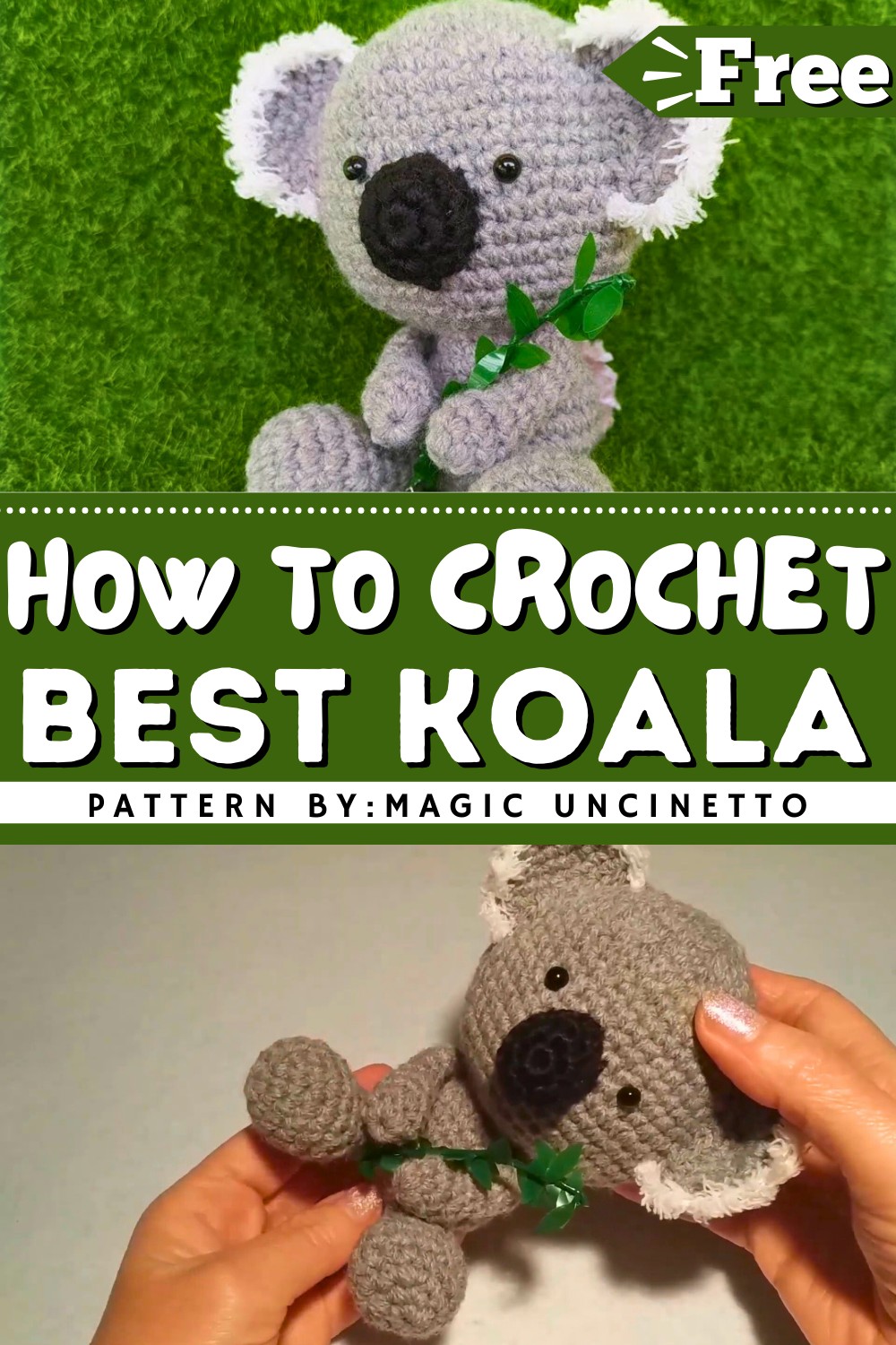 Crochet Koala Free Pattern