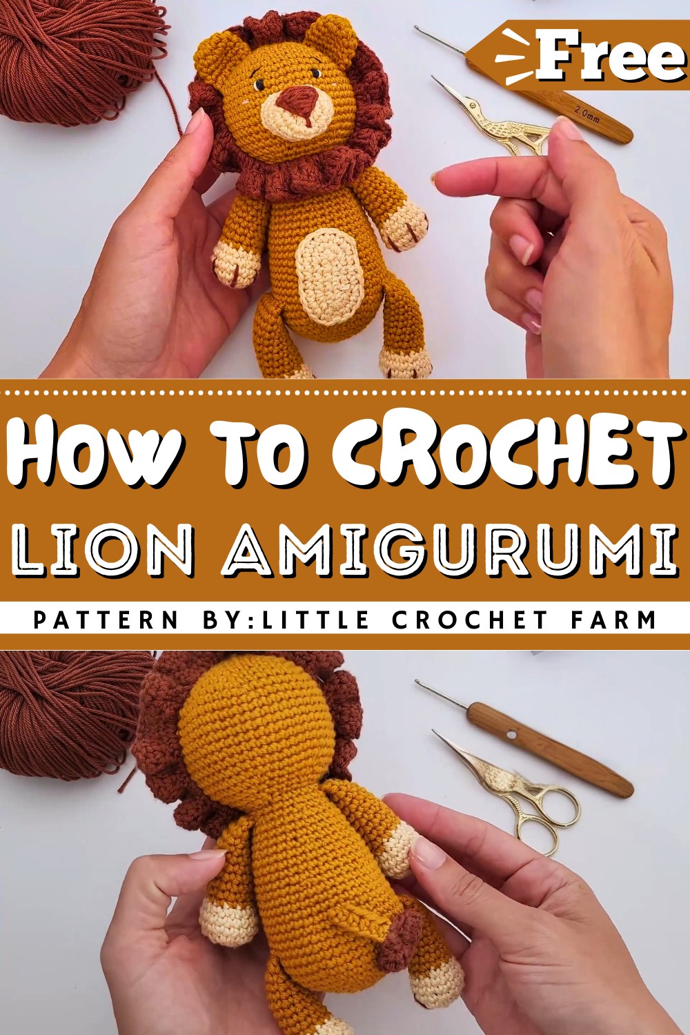 Crochet Lion Amigurumi