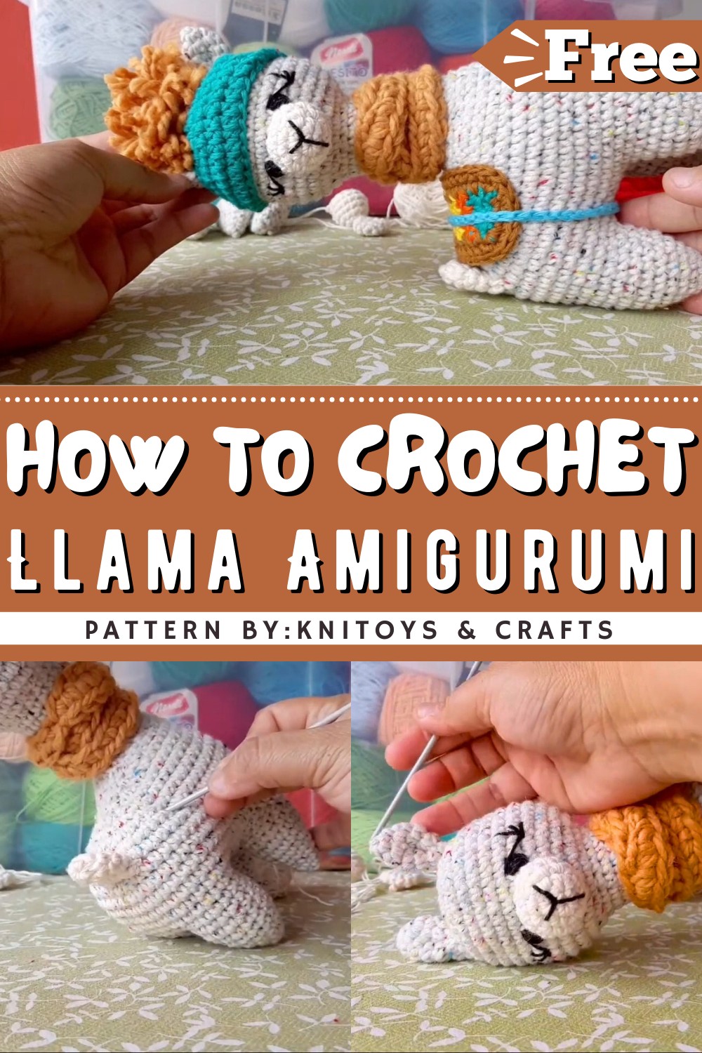 Crochet Llama Amigurumi Tutorial