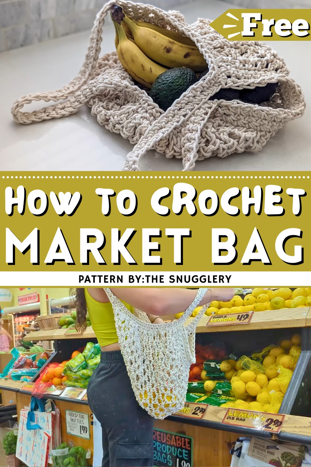 Crochet Market Bag