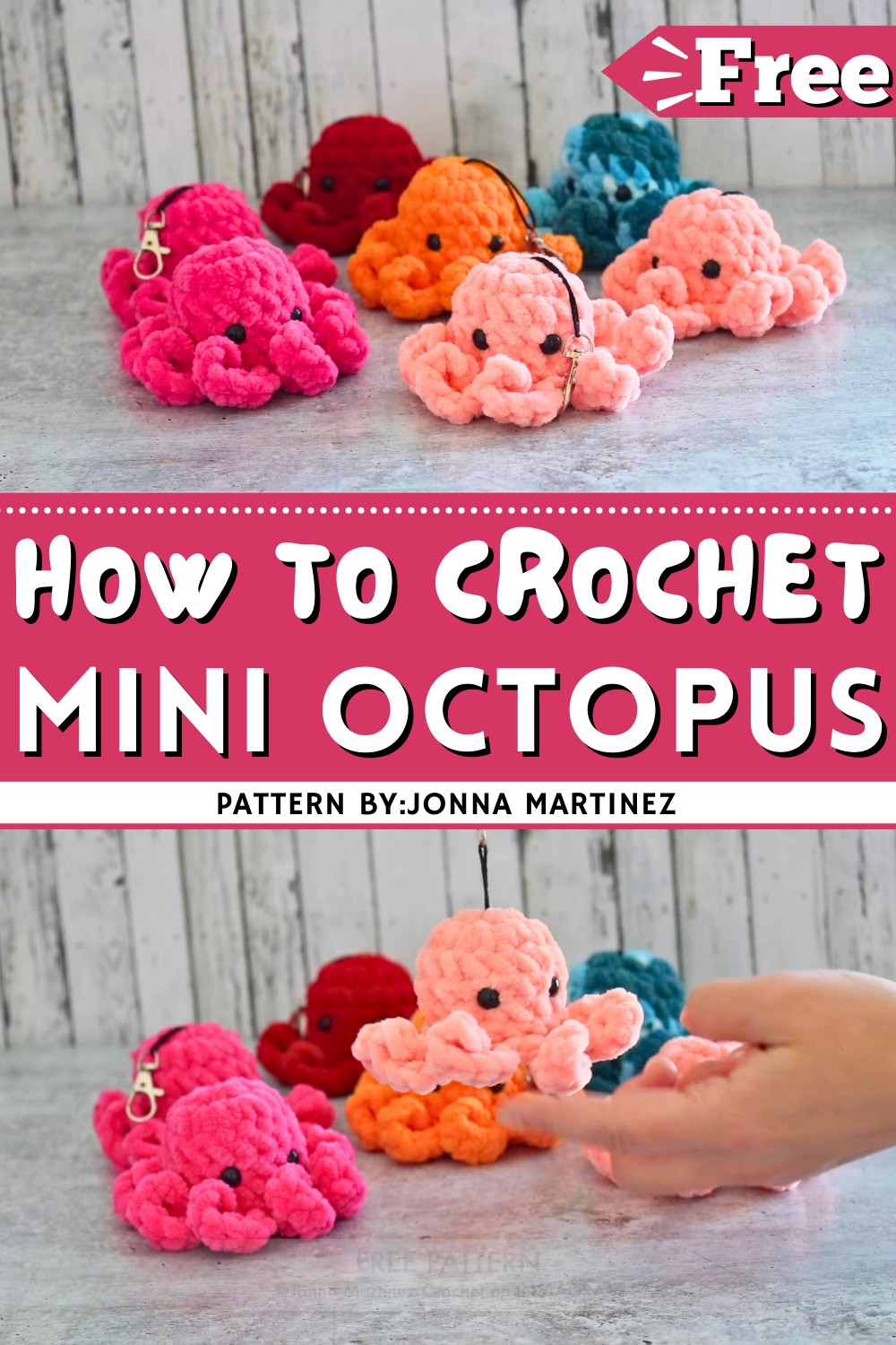 Crochet Mini Octopus Tutorial