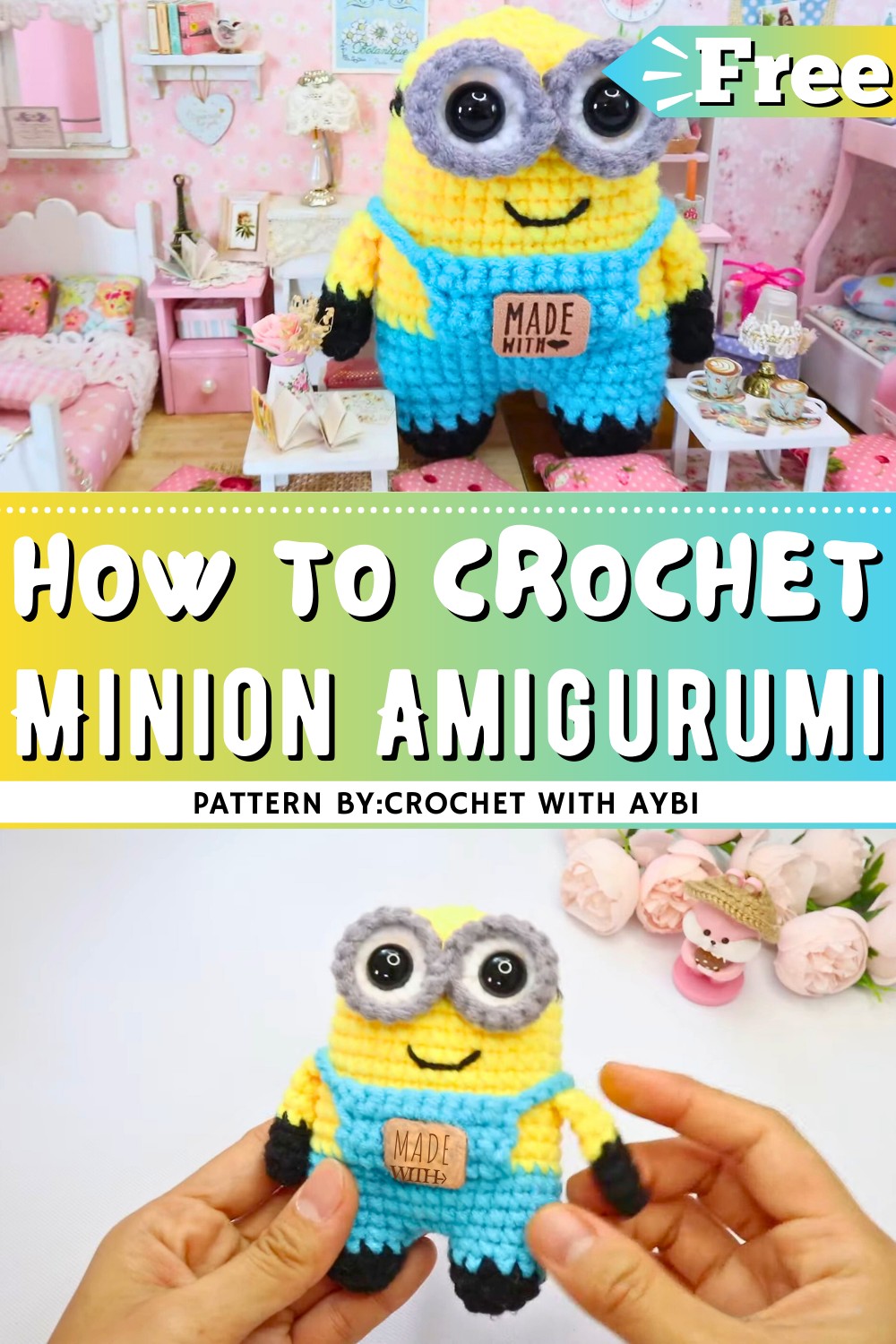 Crochet Minion Amigurumi (1)