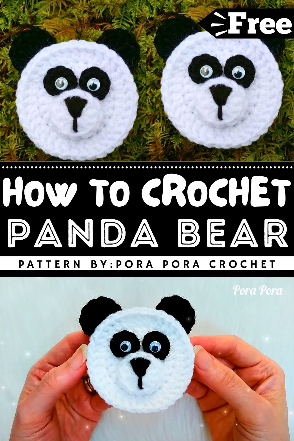 Crochet Panda Bear