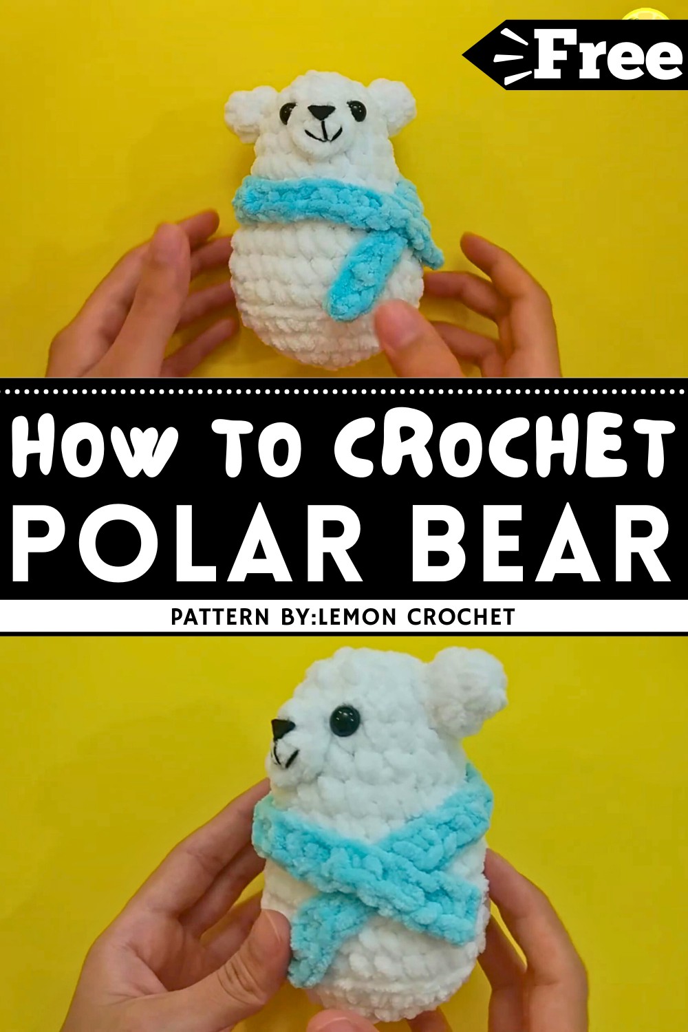 Crochet Polar Bear (1)