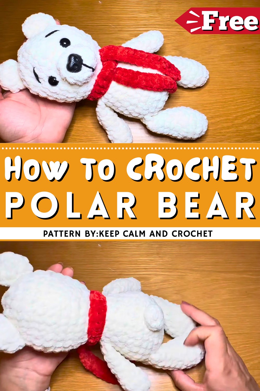 Crochet Polar Bear