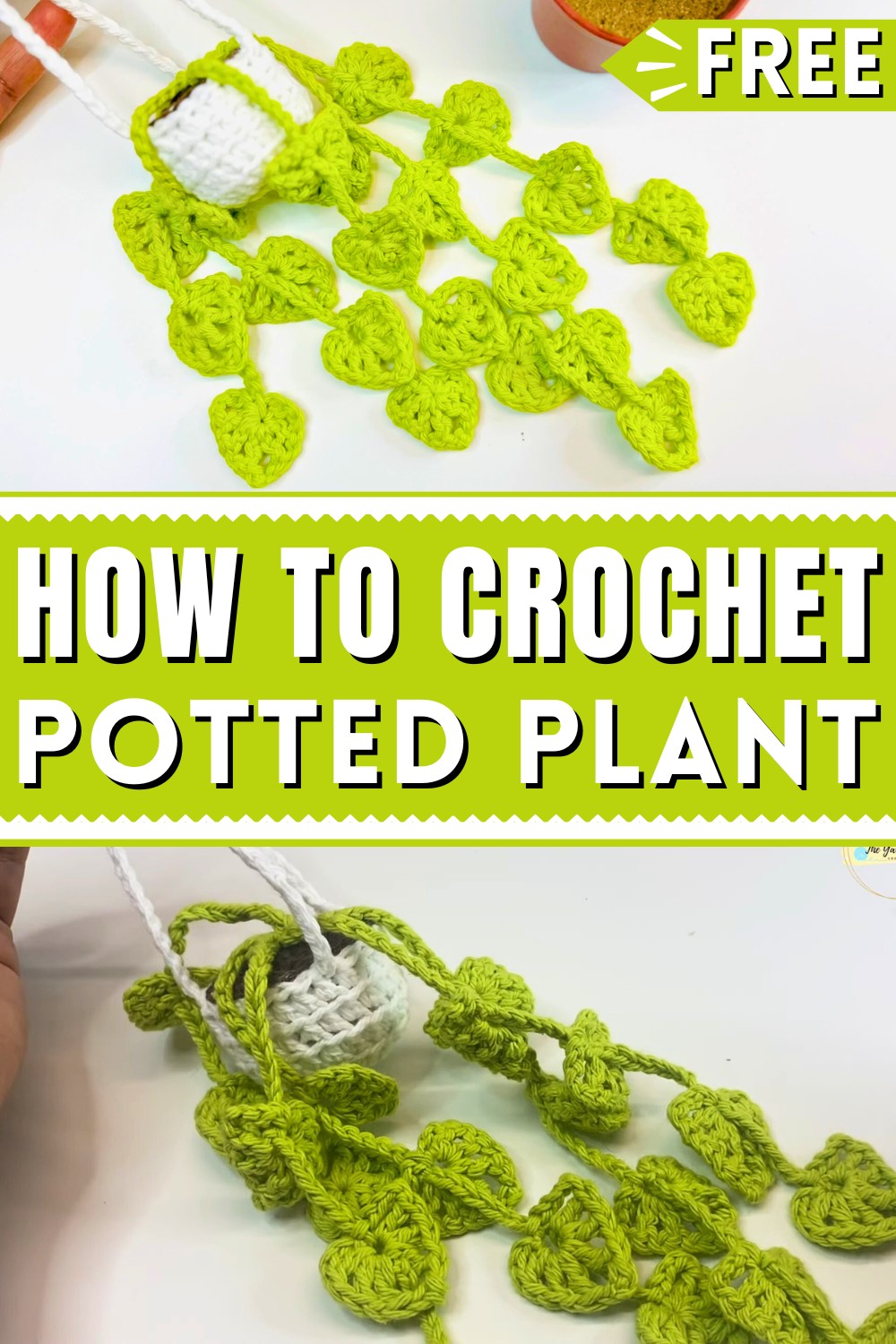 Crochet Potted Plant