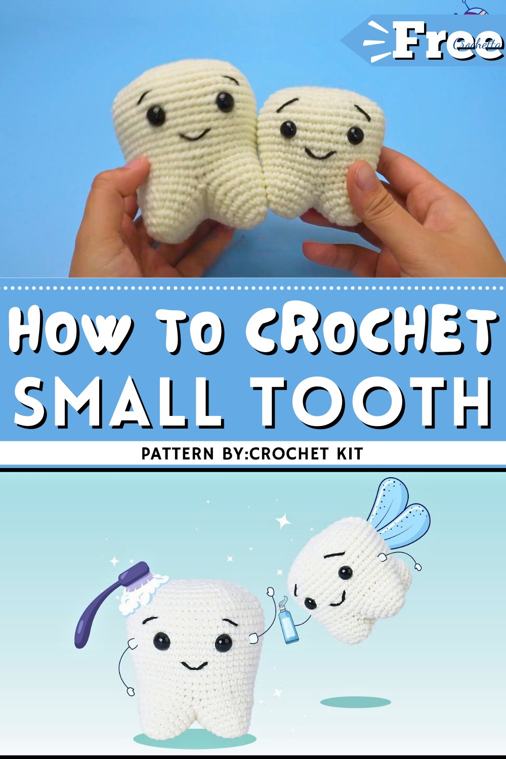 Crochet Small Tooth