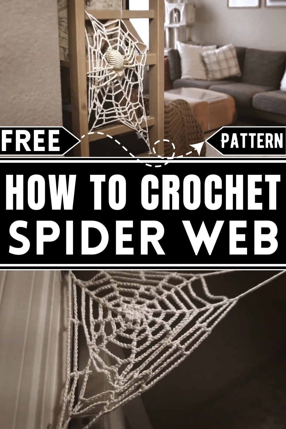 Crochet Spider Web