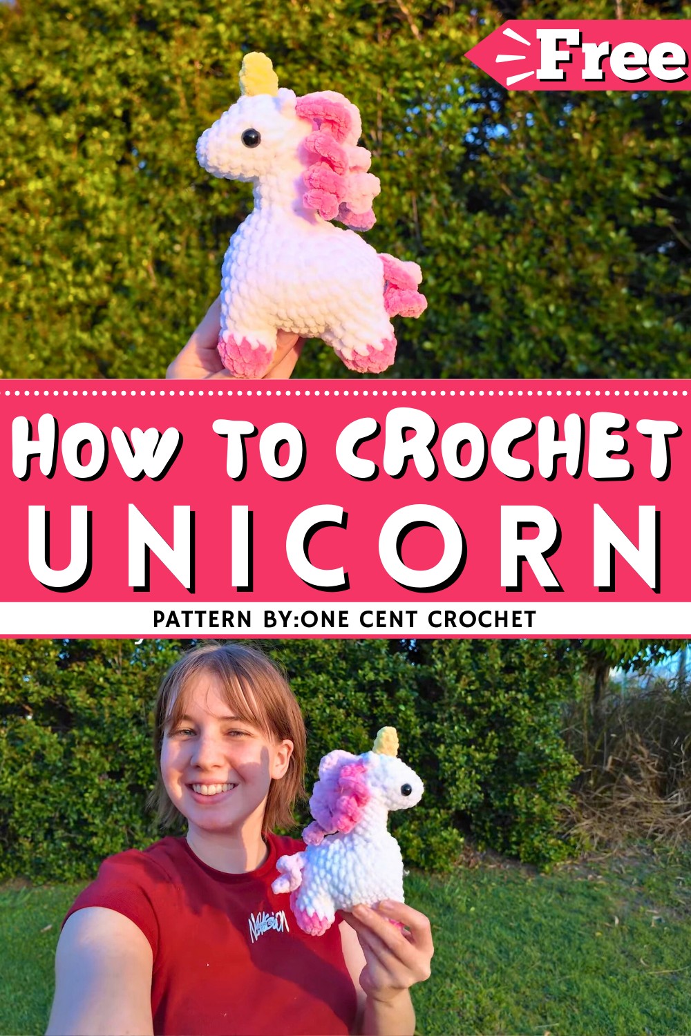 Crochet Unicorn Tutorial