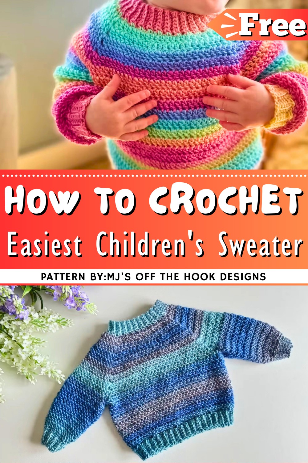 Easiest Children's Crochet Sweater