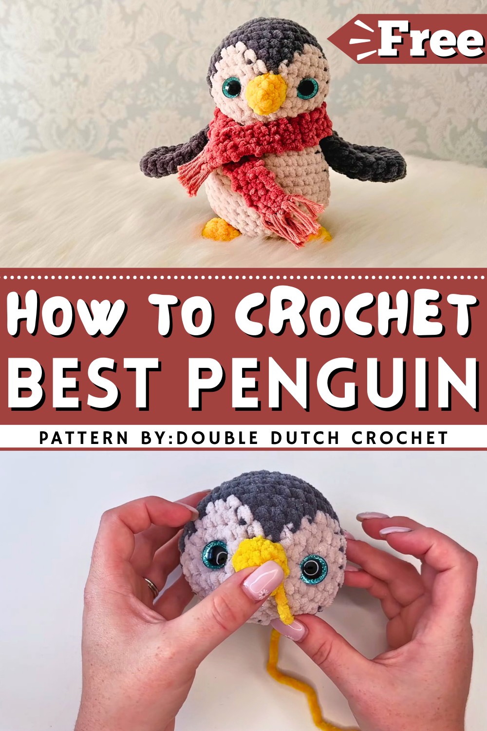 Easy Crochet Penguin