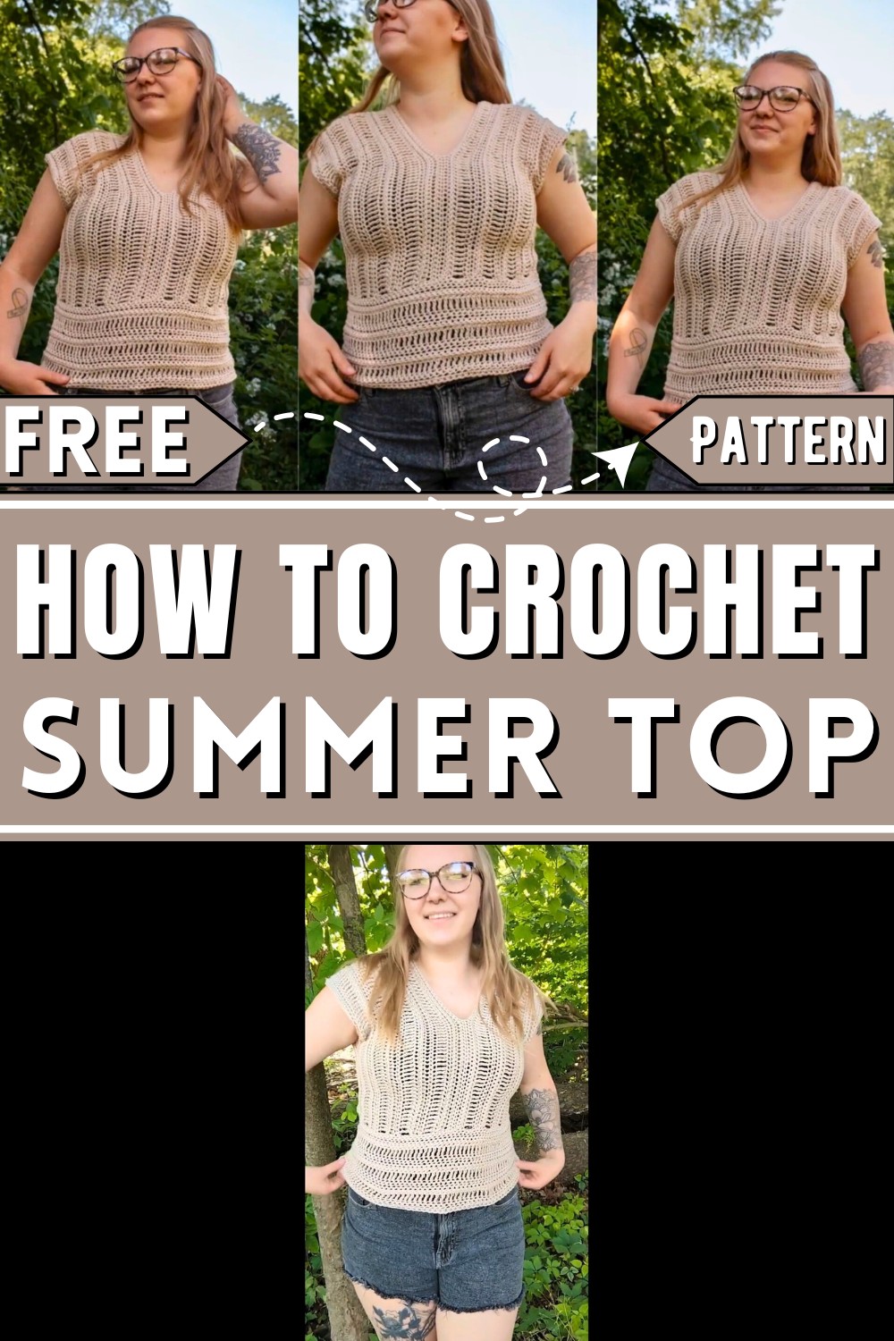 Easy Crochet Summer Top