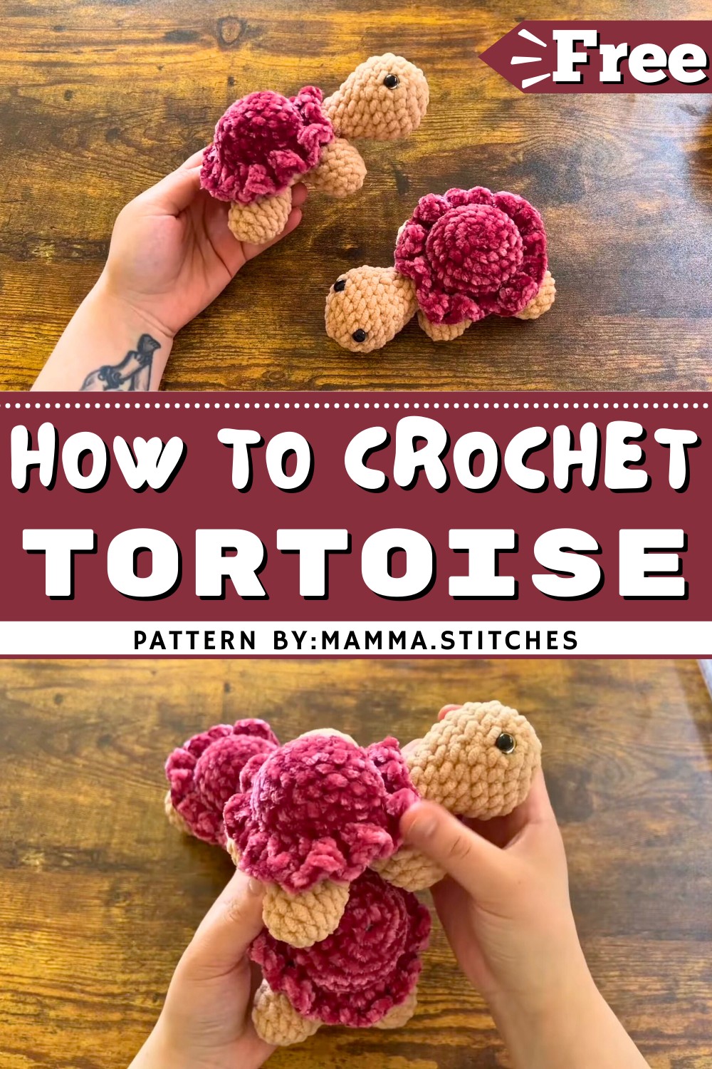 Easy Crochet Tortoise