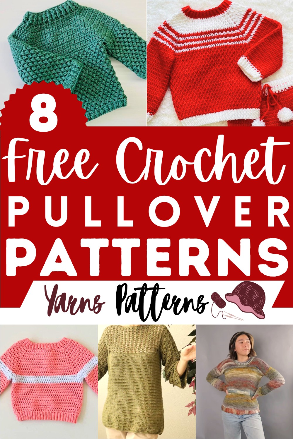Free Crochet Pullover Patterns